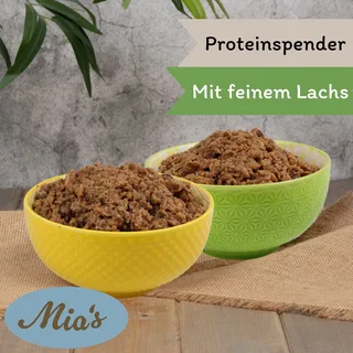 68 x 100 g Lecker.Pet® Balu's, Emily's, Leo's & Mia's Feine Paté kattenvoer natvoer mix compleet voer - 17 bakjes per soort de Lyra Pet – photo produit 4 sur 5
