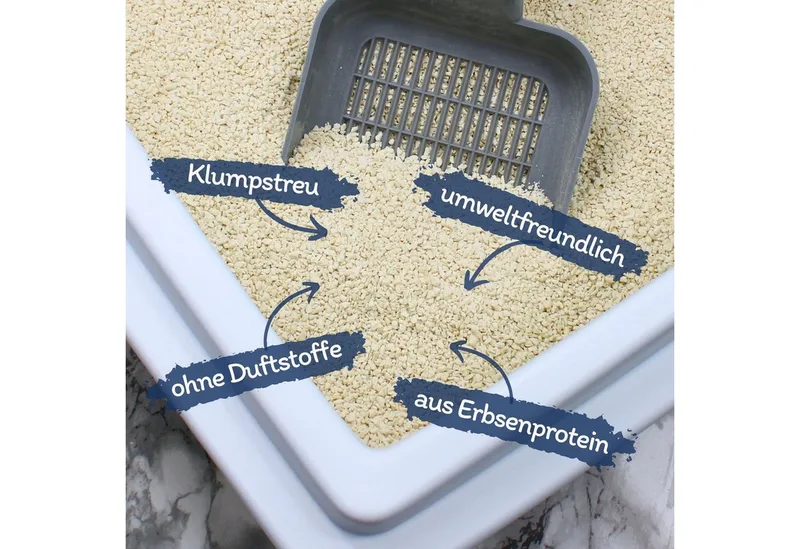 7,5 kg Lyra Pet® Tofu kattenbakvulling klonterend de Lyra Pet – photo produit 2 sur 5