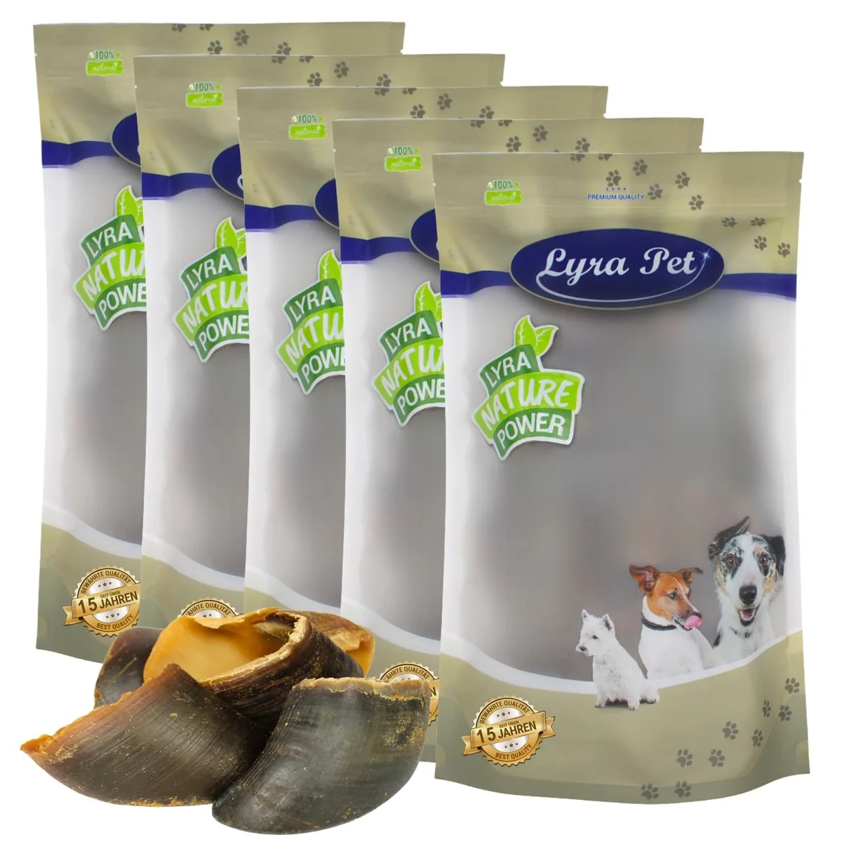 75 stuks. Lyra Pet® Runderhoeven ca. 6 kg by Lyra Pet – product photo
