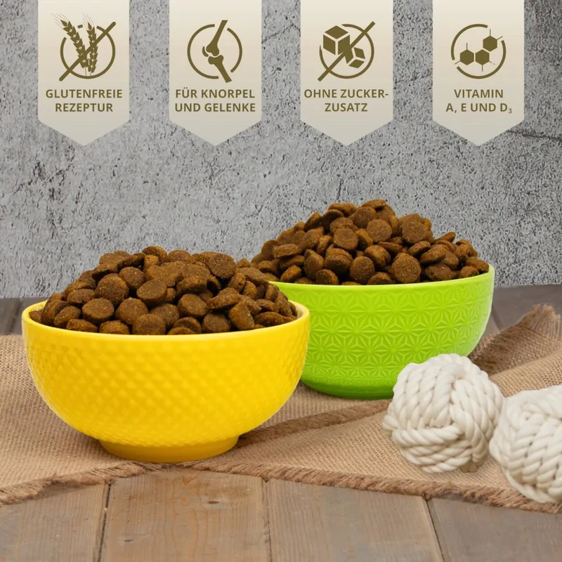 8 kg Lecker.Pet® Josie's Adult Lamb & Rice droog hondenvoer compleet voer de Lyra Pet – photo produit 4 sur 5