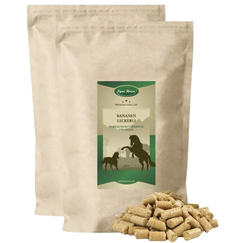 Lyra Horse Bananen Leckerli 10 kg von Lyra Pet in Regular – Produktfoto