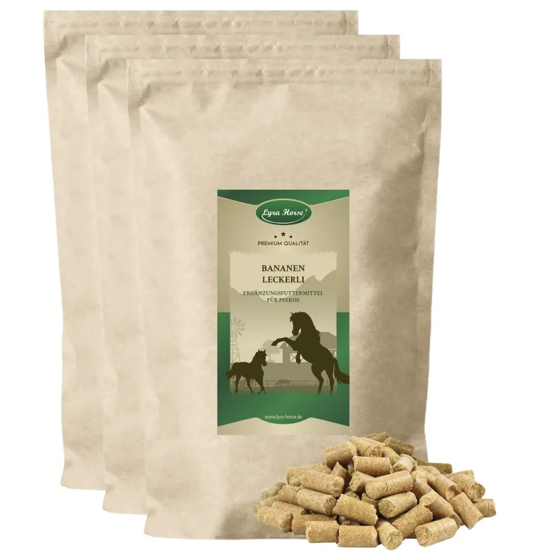 Lyra Horse Bananen Leckerli 15 kg von Lyra Pet in Regular – Produktfoto