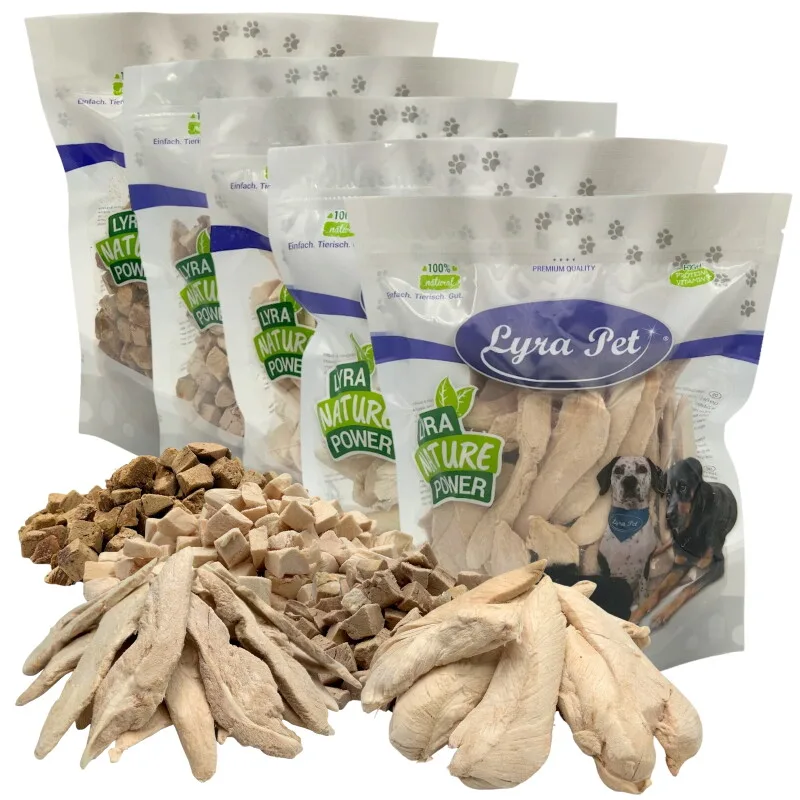 Lyra Hundesnack Mix gefriergetrocknet 1 kg by Lyra Pet in Regular – product photo