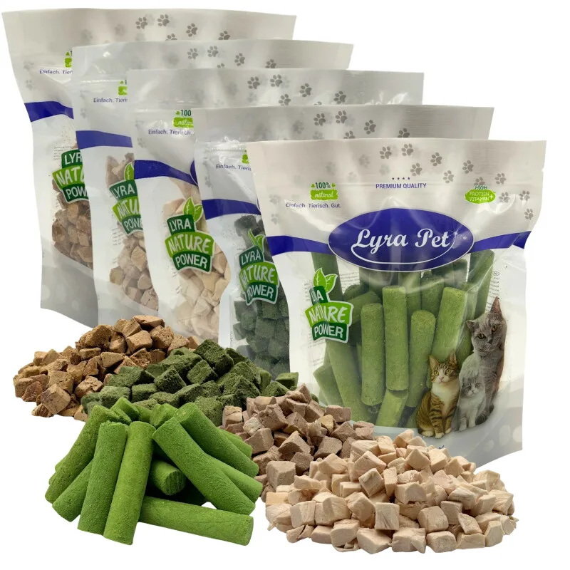 Lyra Katzensnack Mix gefriergetrocknet 1 kg von Lyra Pet in Regular – Produktfoto