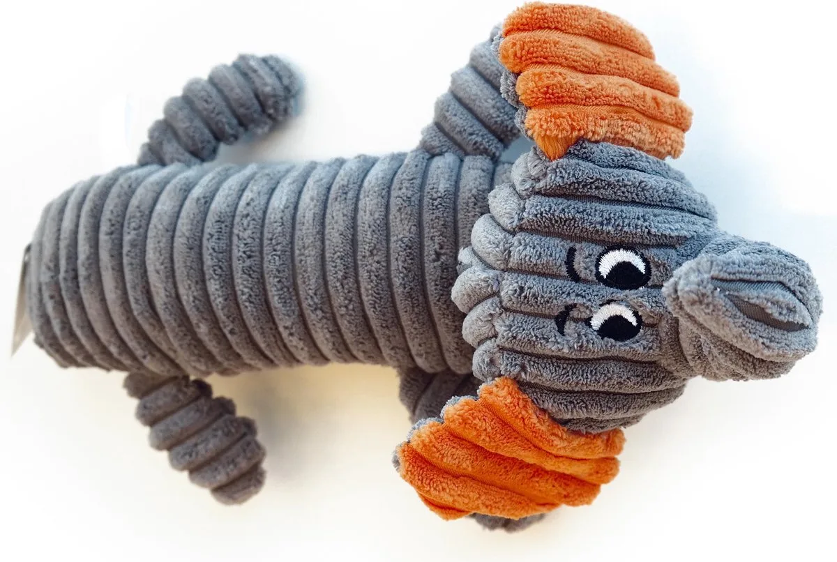 Hondenknuffel Bobby 32 X 17 Cm Polyester by M-Pets in Grey – product photo