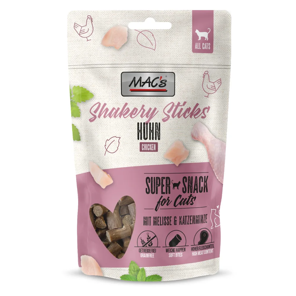 50g MAC's CAT Shakery Sticks Kip Kattensnacks by MAC's – product photo