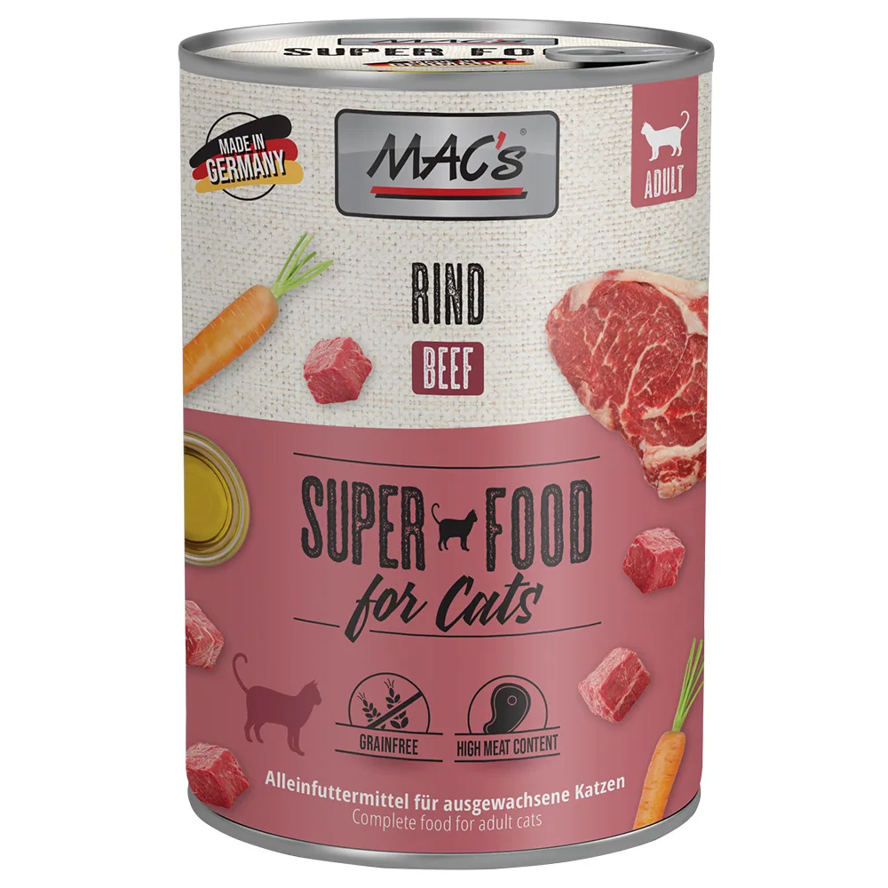 6x400g Rund MAC´s Kattenvoer by MAC's – product photo