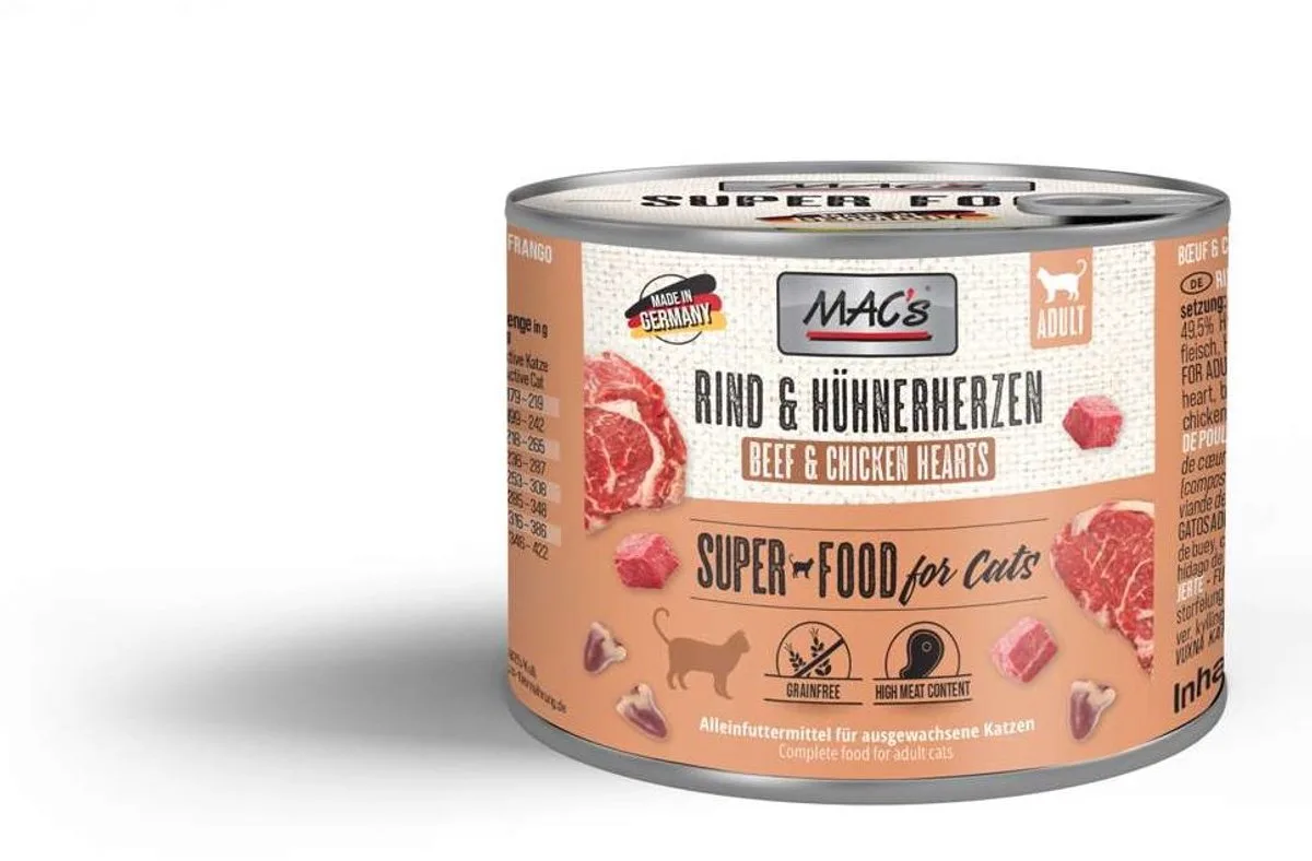 CAT - Blik 6x200g - Kip & Gans by MAC's – product photo