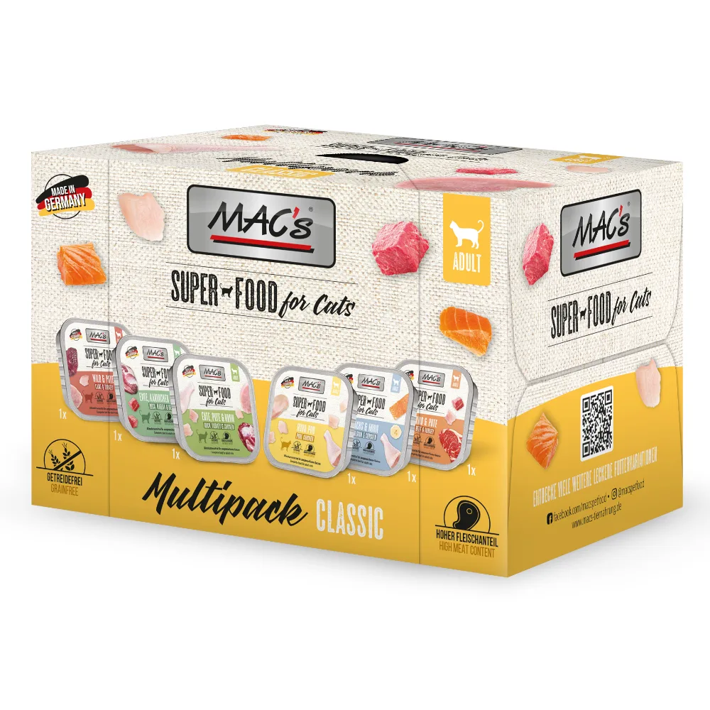 Cat Kuipjes Kattenvoer Probeerpakket - Mixpakket (6 Soorten) van MAC's – productfoto