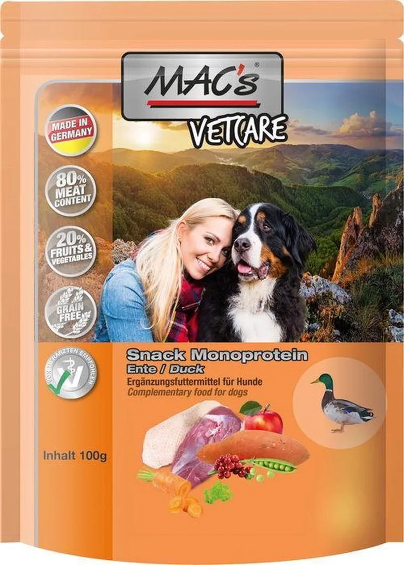 Dog Mono Snack Eend by MAC's – product photo
