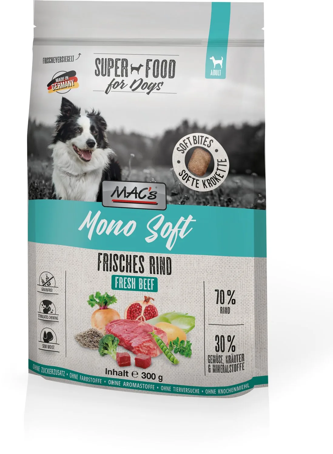 DOG - Mono Zacht - Vers Rundvlees - 1,5kg de MAC's – photo produit