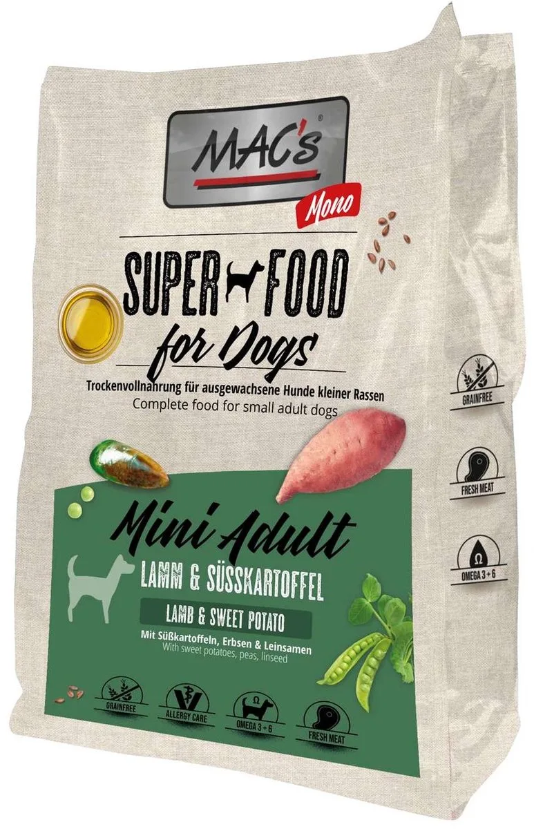 DOG - Monoprotein Mini Adult Lam - 750g de MAC's – photo produit