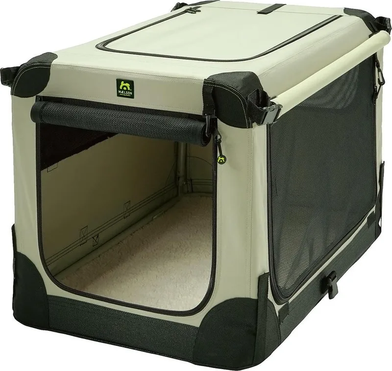 Reisbench Softkennel 92cm L von Maelson in Beige – Produktfoto