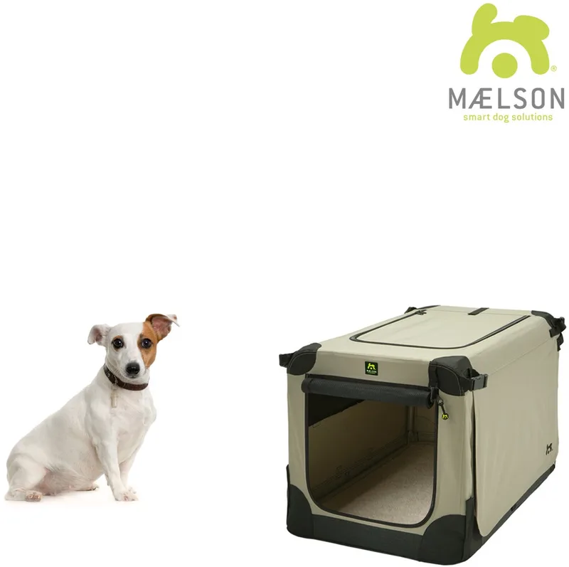 Soft Kennel™ Cover vervangingshoes voor Reisbench Softkennel 120cm by Maelson in Beige – product photo