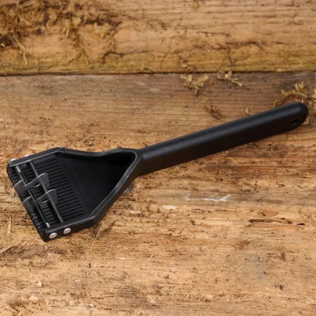 Detangle borstel – Grof – Dubbele haakmessen – 18 cm – Voor honden en katten