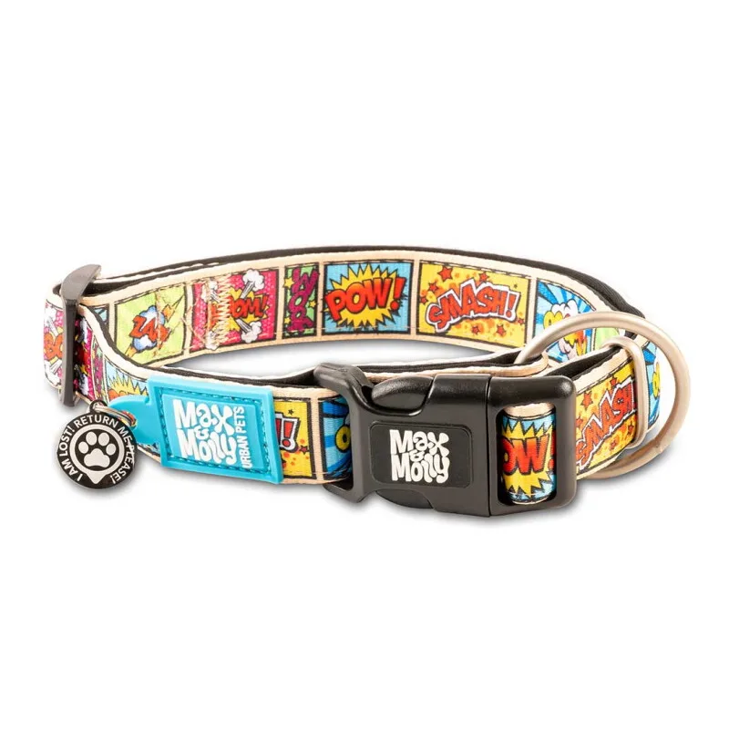 Halsband - Comic M von Max & Molly in Regular – Produktfoto