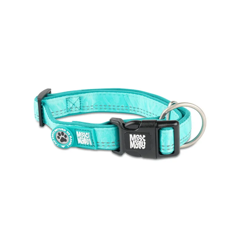 Halsband - Matrix 2.0 türkis M von Max & Molly in Regular – Produktfoto