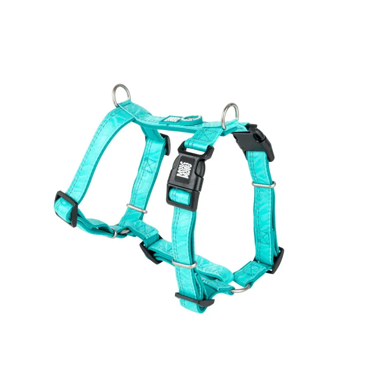 Komfort H-Geschirr-Matrix 2.0 türkis M by Max & Molly in Regular – product photo