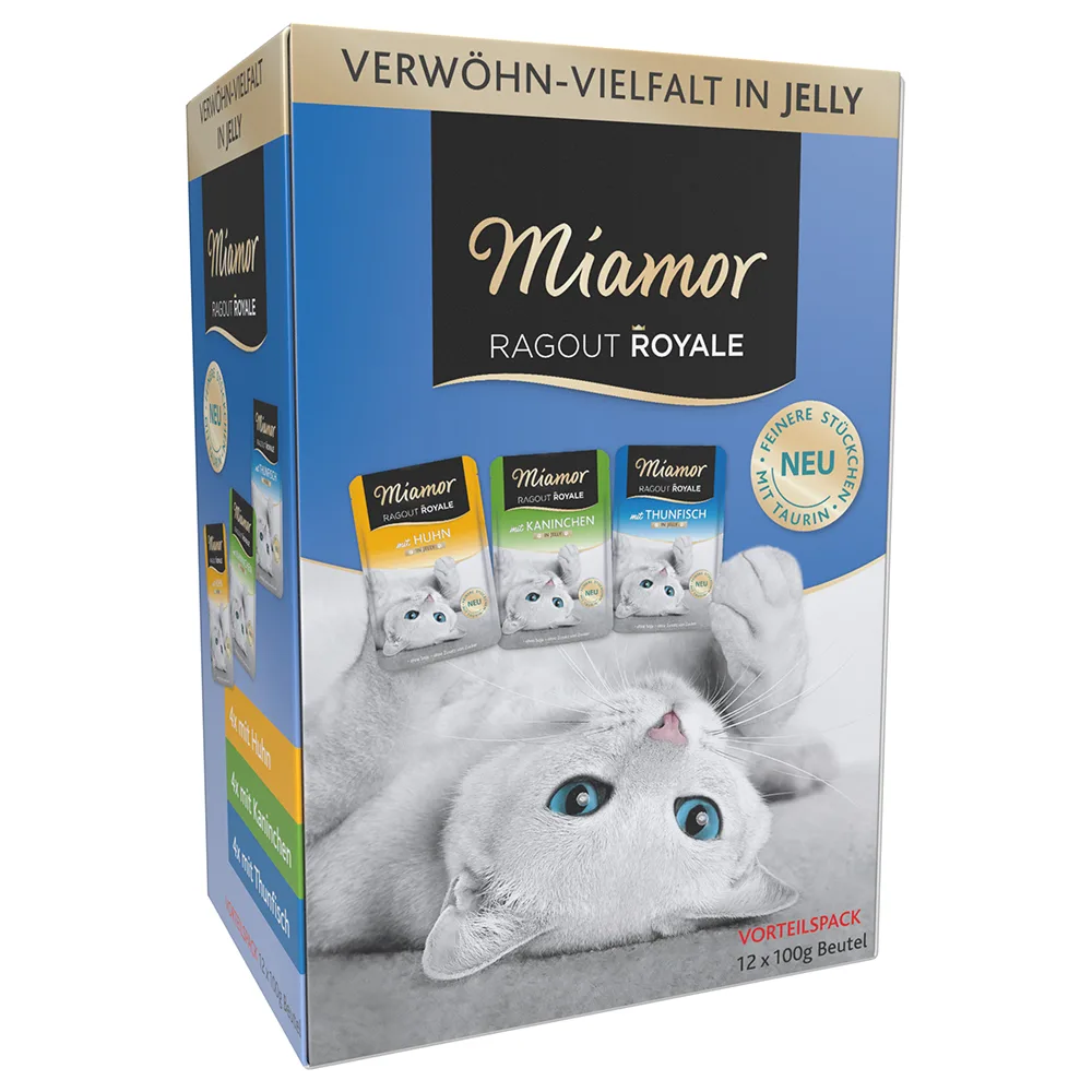 12x100g Ragout Royale Konijn, Kip &Tonijn Miamor Kattenvoer by Miamor – product photo