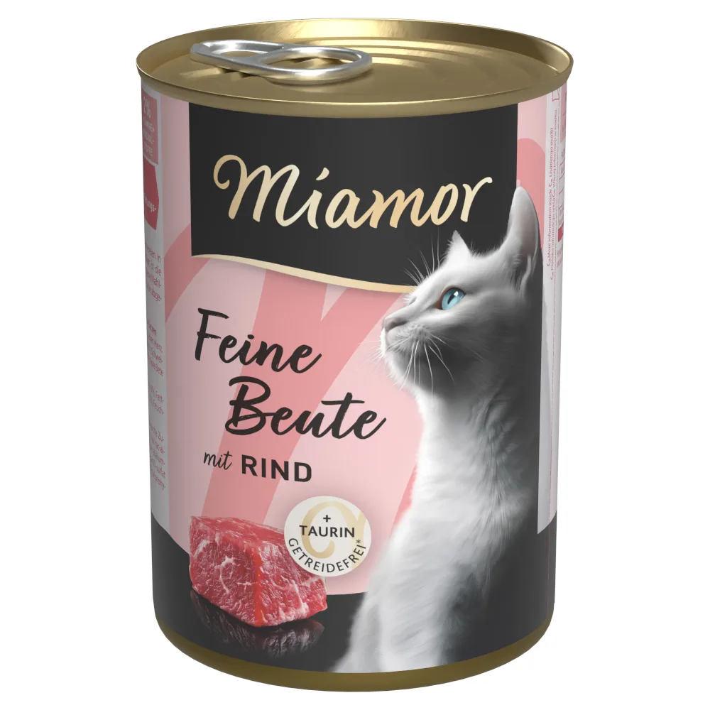 12x400g Miamor Feine Beute rund natvoer voor katten by Miamor – product photo