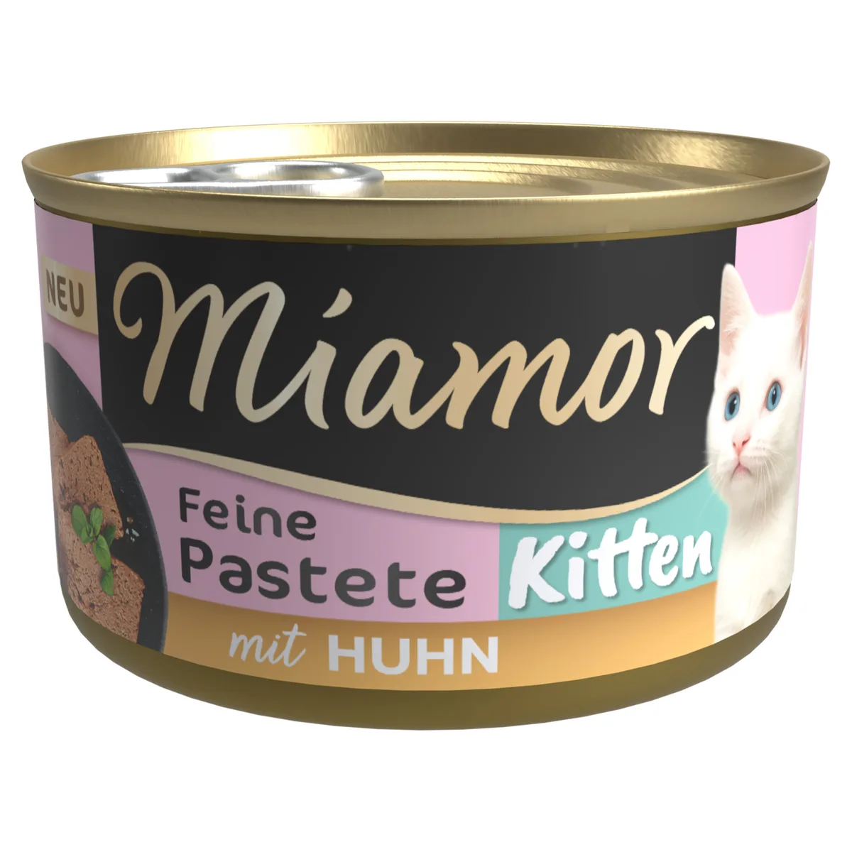 12x85g Miamor Fijne Paté Kitten Kip nat kattenvoer van Miamor – productfoto