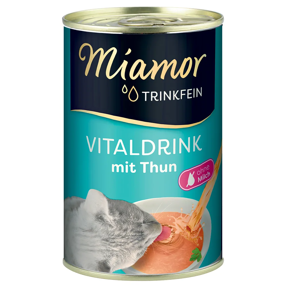 24x 135ml Miamor Trinkfein Vitaldrink tonijn snacks kat by Miamor – product photo