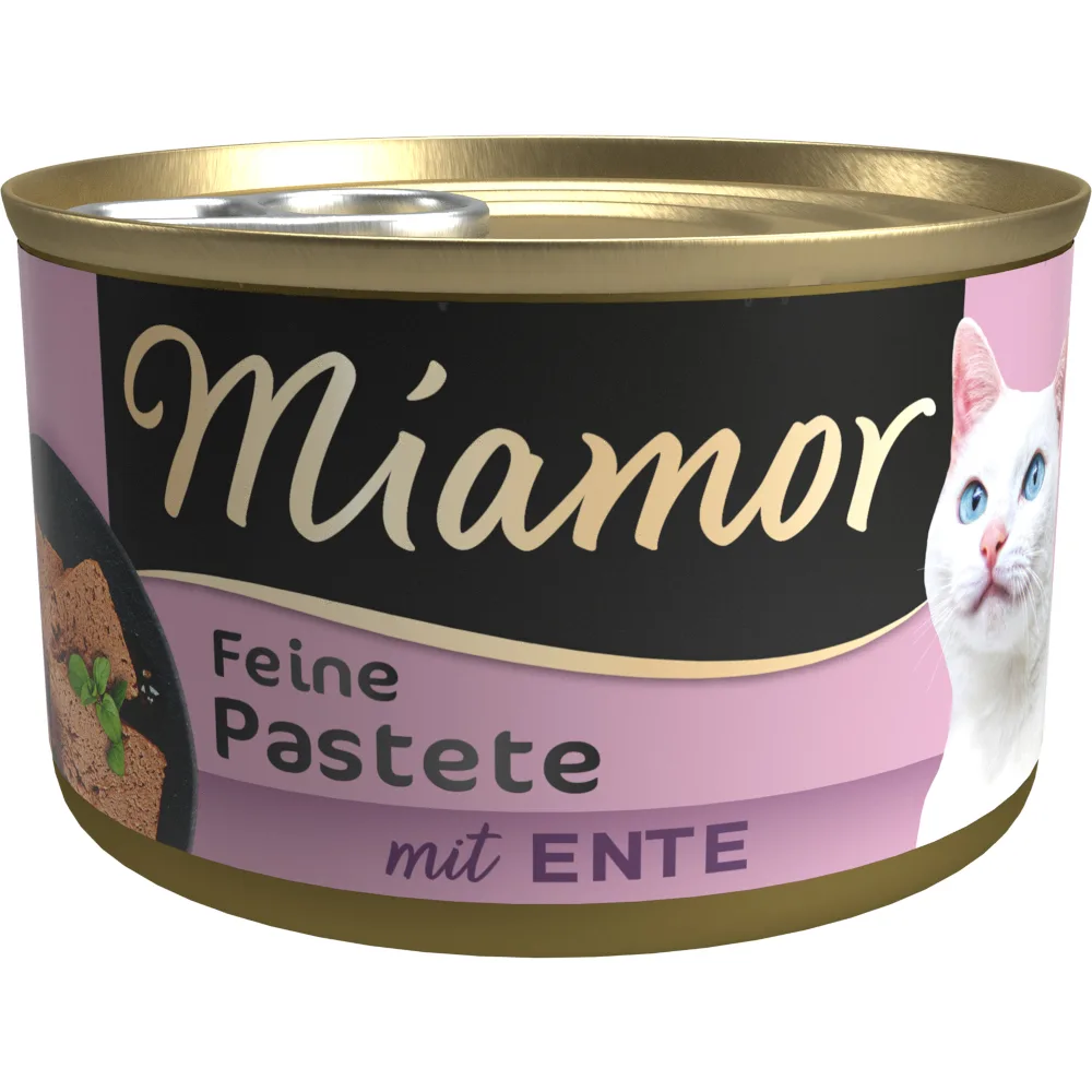 Pastei 12 x 85 g Kattenvoer - Eend by Miamor – product photo