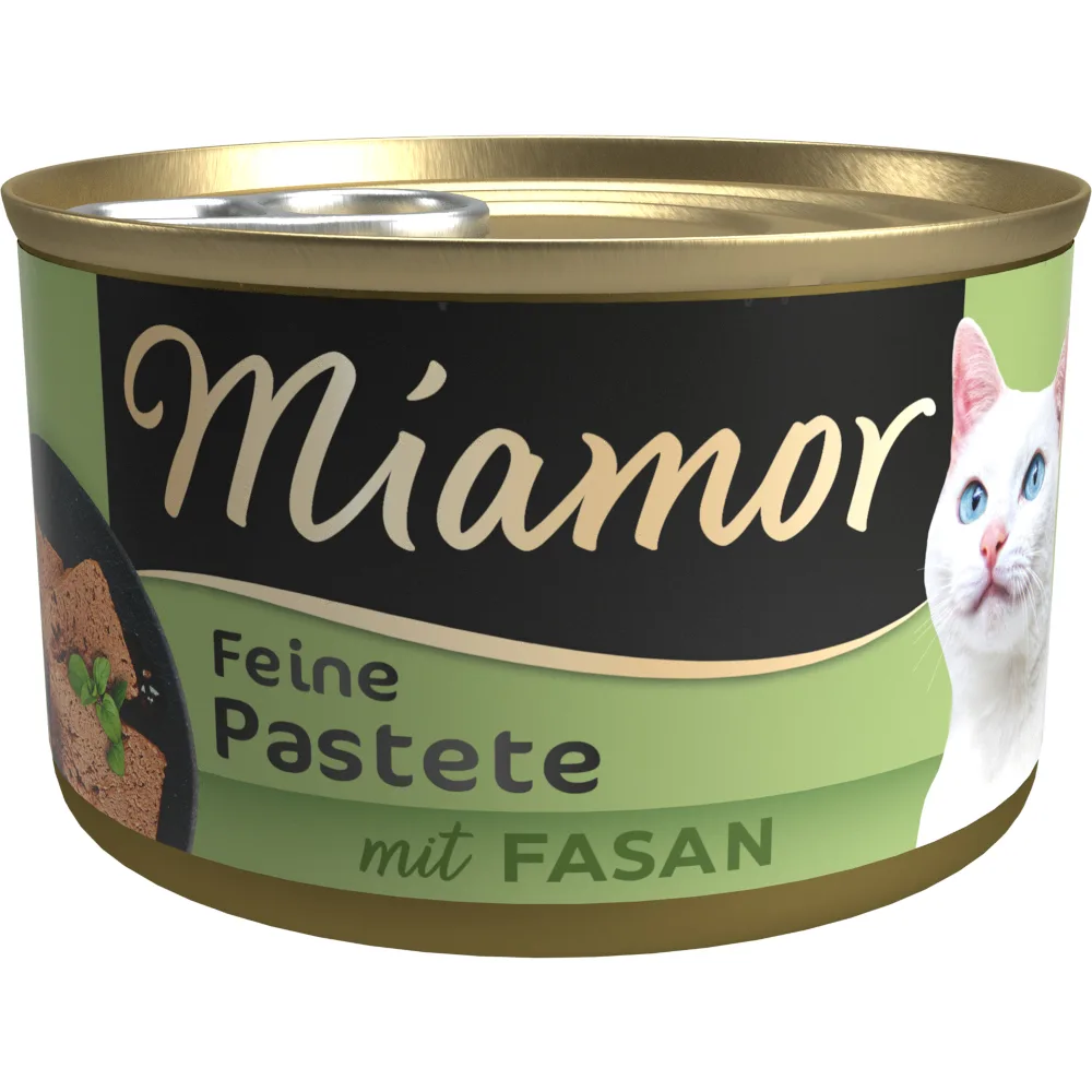 Pastei 12 x 85 g Kattenvoer - Fazant by Miamor – product photo