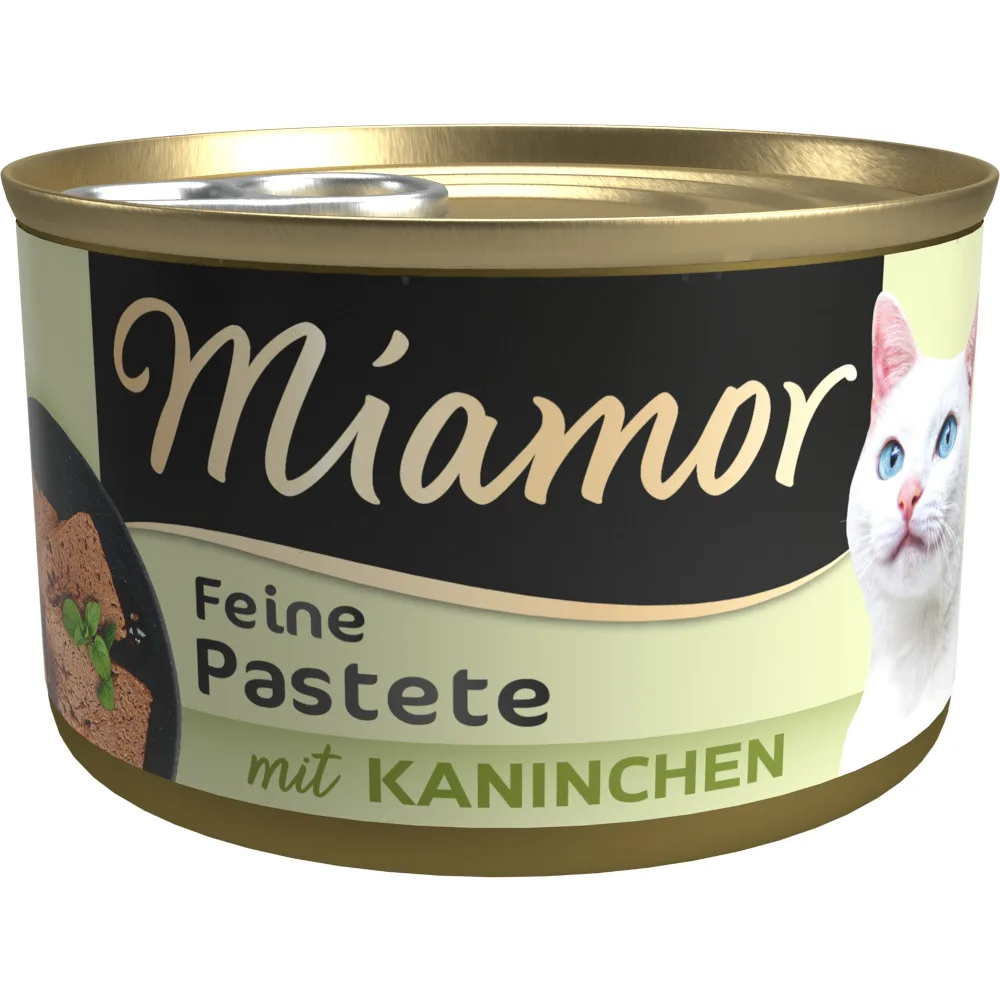 Pastei 12 x 85 g Kattenvoer - Konijn by Miamor – product photo