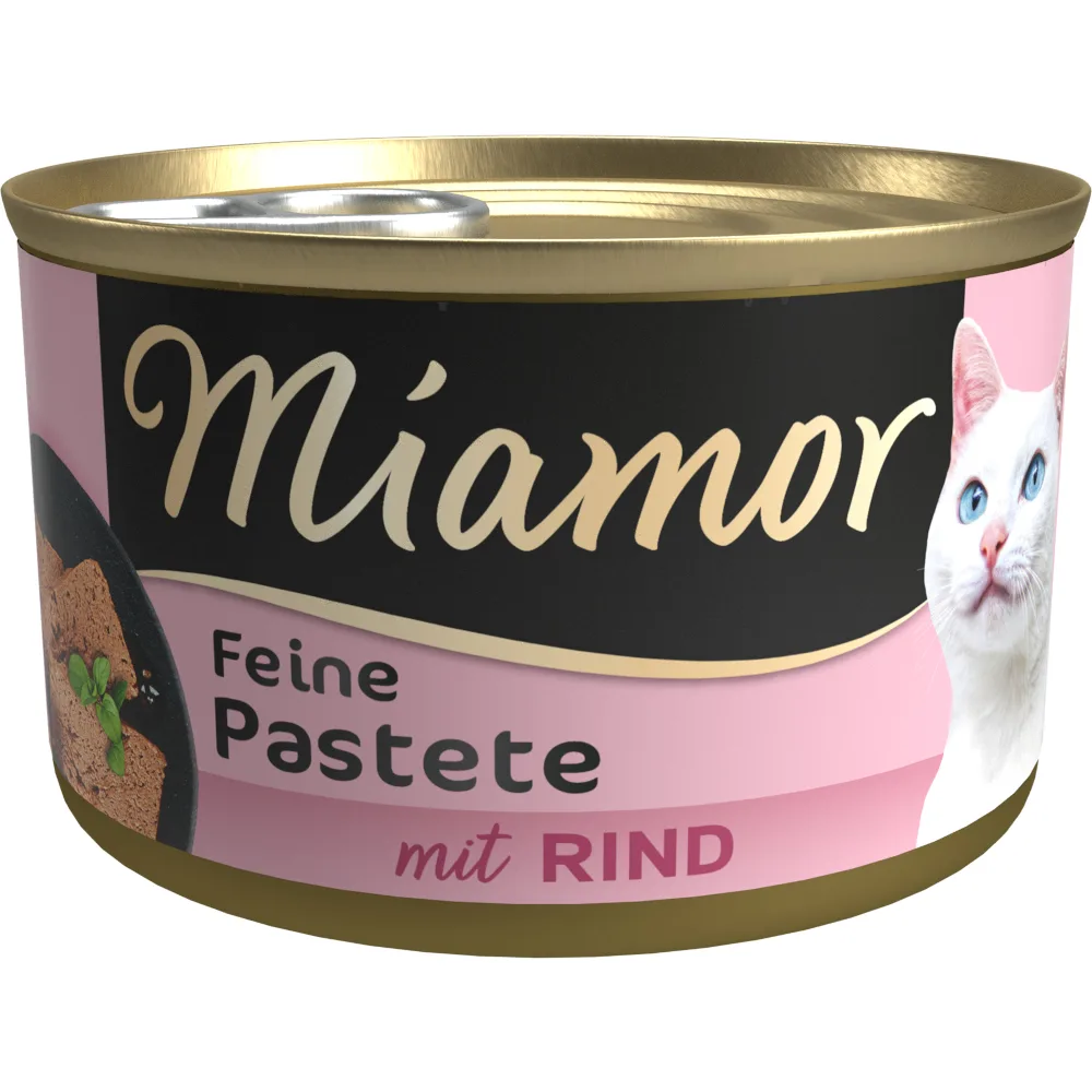 Pastei 12 x 85 g Kattenvoer - Rund by Miamor – product photo