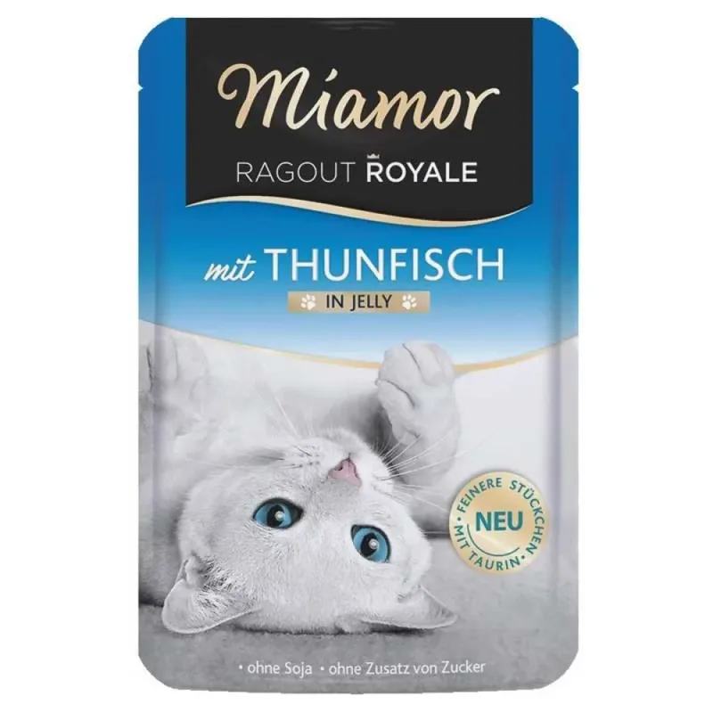 Ragout Royale Thunfisch In Gelee Nassfutter Für Katzen 100g von Miamor – Produktfoto