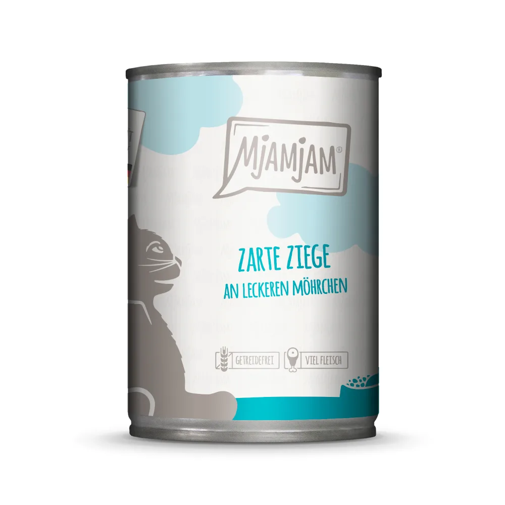 6x400g MjAMjAM Geit Kattenvoer Nat by MjAMjAM – product photo