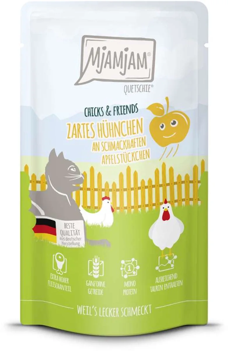 Cat - Chicks+Friends 12x125g - Kip & Appel de MjAMjAM – photo produit