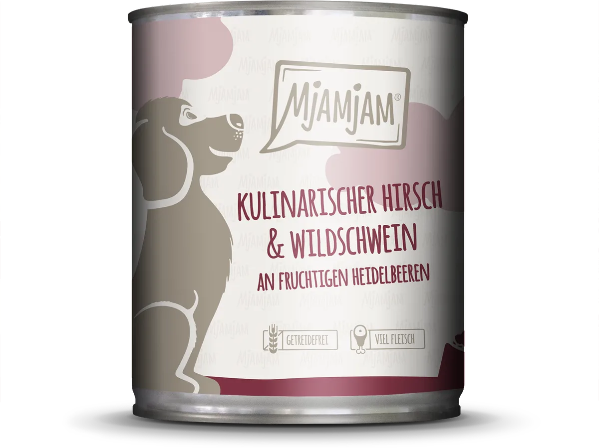 Hirsch, Wildschwein und Preiselbeeren - 800 g by MjAMjAM – product photo