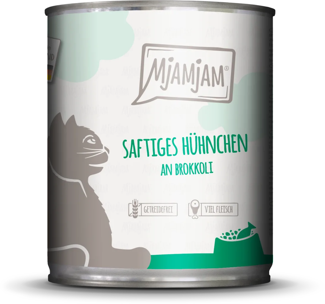 Huhn mit Brokkoli - 800 g von MjAMjAM – Produktfoto
