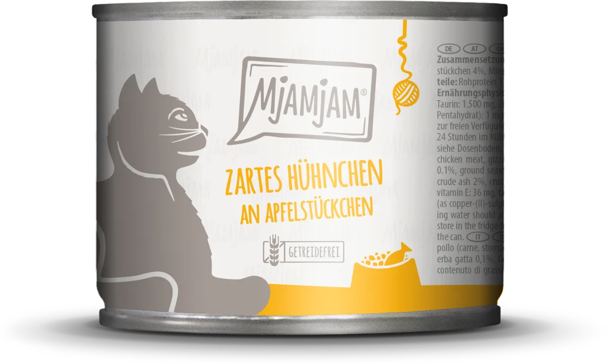 Huhn und Apfel - 200 g von MjAMjAM – Produktfoto