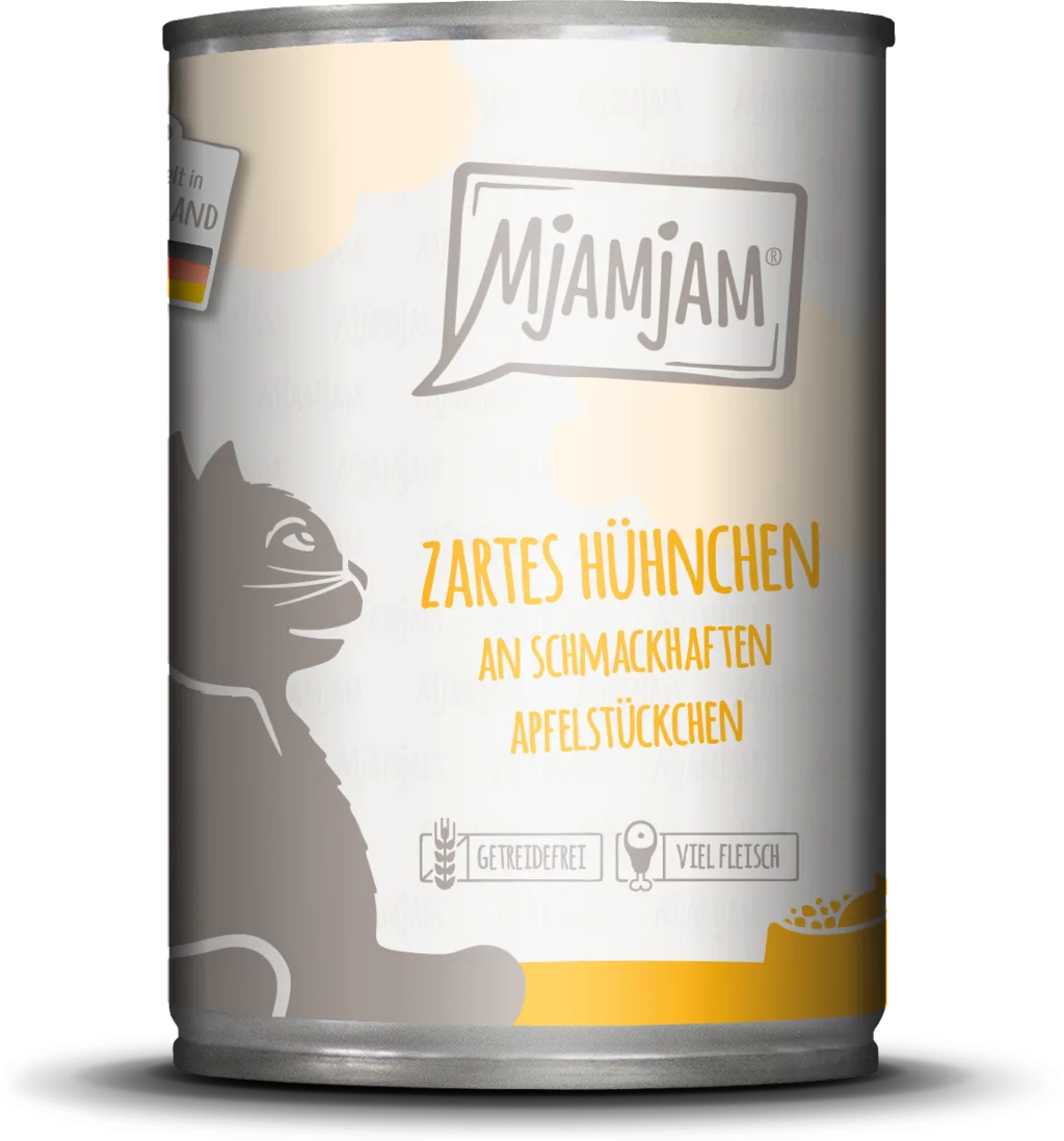 Huhn und Apfel - 400 g von MjAMjAM – Produktfoto