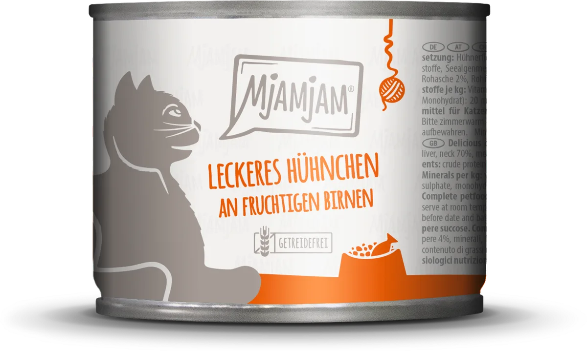 Huhn und Birne - 200 g von MjAMjAM – Produktfoto