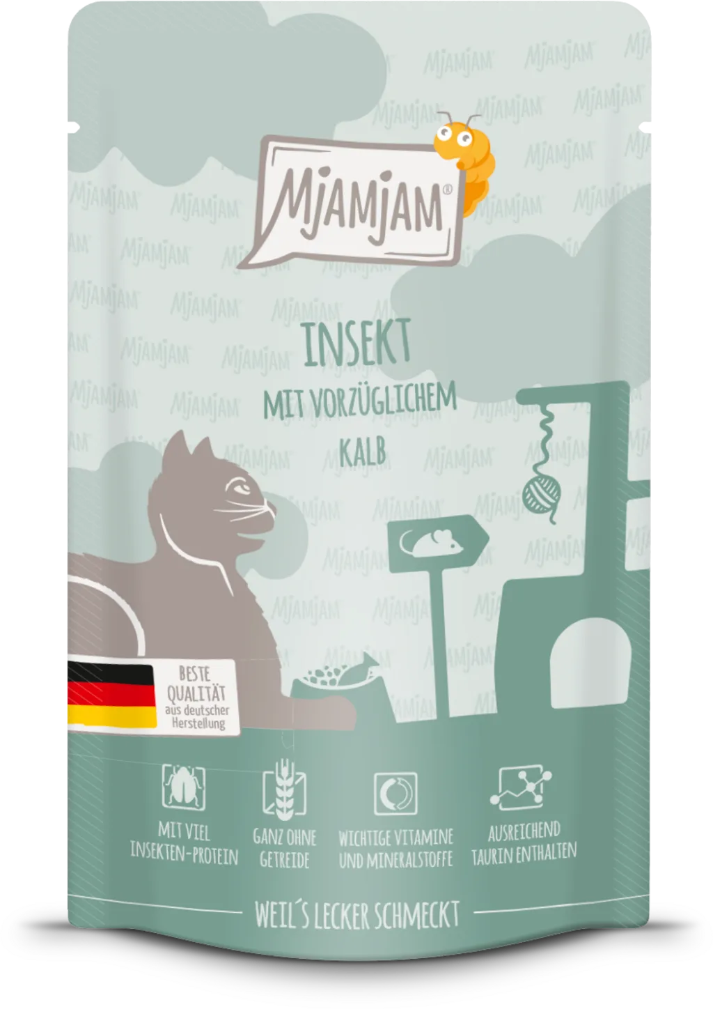 Insekt und Kalb Portionsbeutel - 125 g de MjAMjAM – photo produit