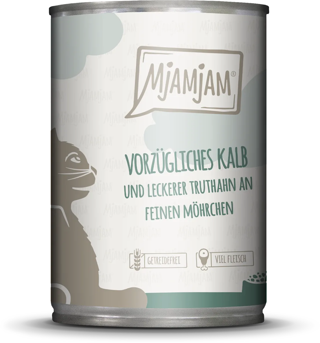 Kalb, Truthahn und Karotten - 400 g de MjAMjAM – photo produit