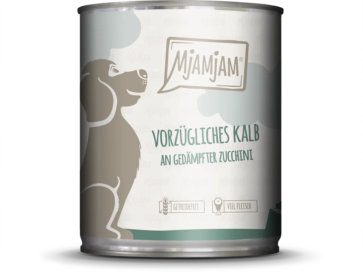 Kalb und Zucchini - 800 g by MjAMjAM – product photo