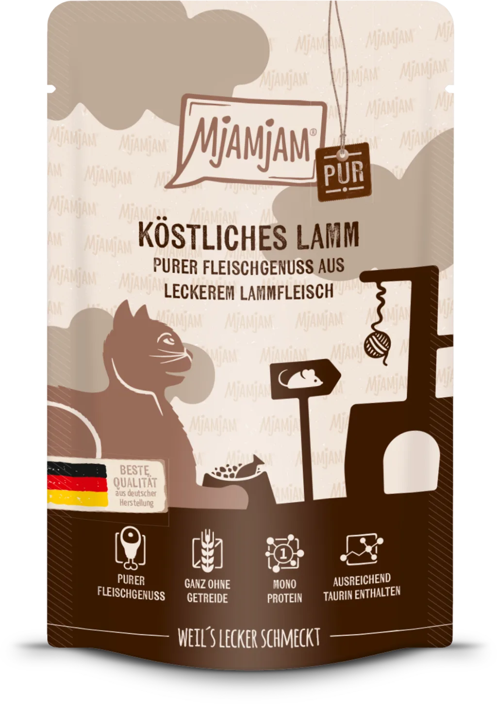 Lamm pur Portionsbeutel - 125 g de MjAMjAM – photo produit