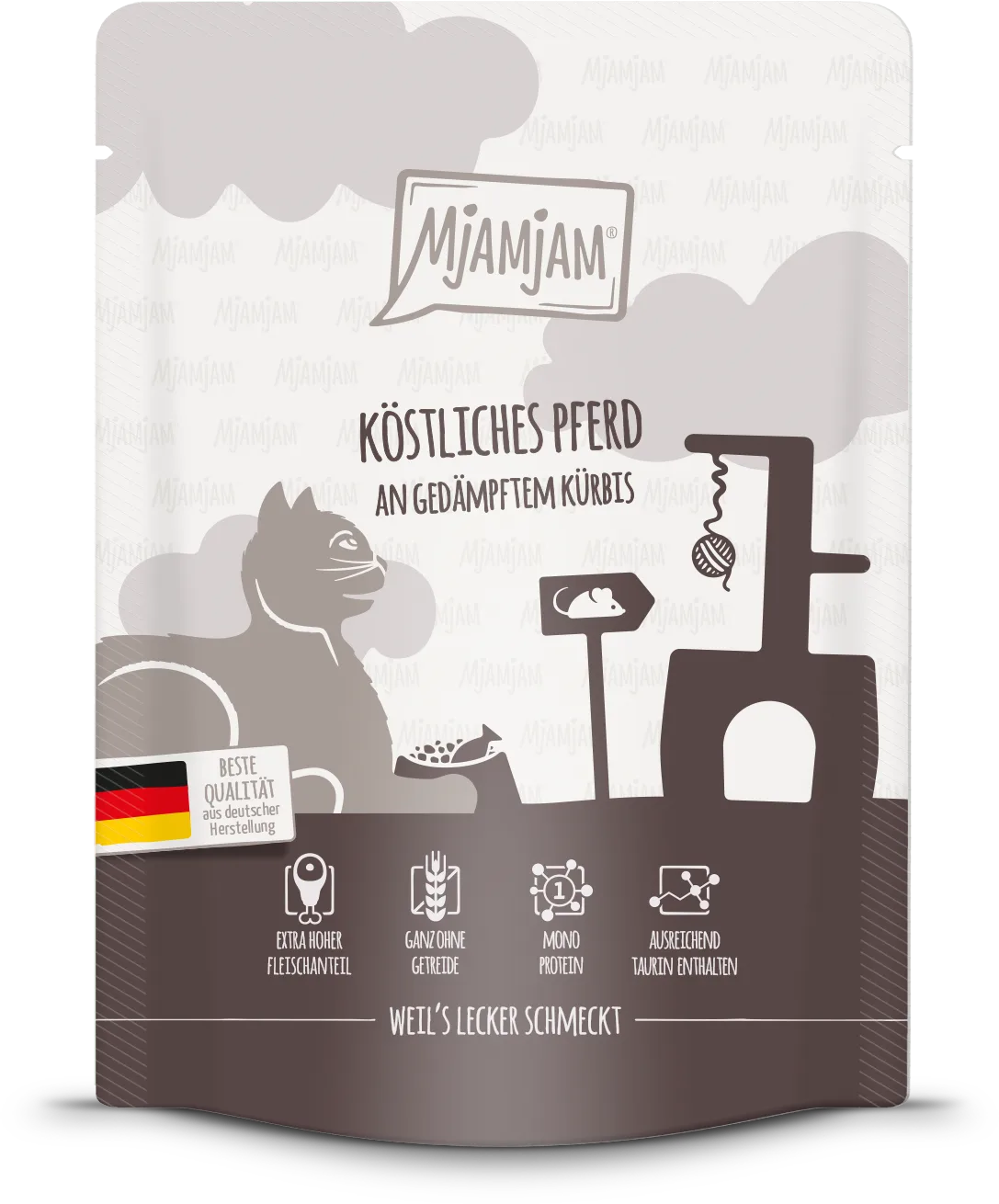 Pferd und Kürbis Portionsbeutel - 300 g de MjAMjAM – photo produit