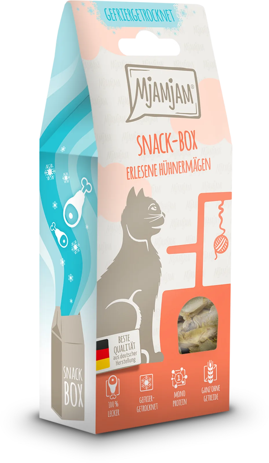 Snackbox Hühnermägen - 35 g von MjAMjAM – Produktfoto