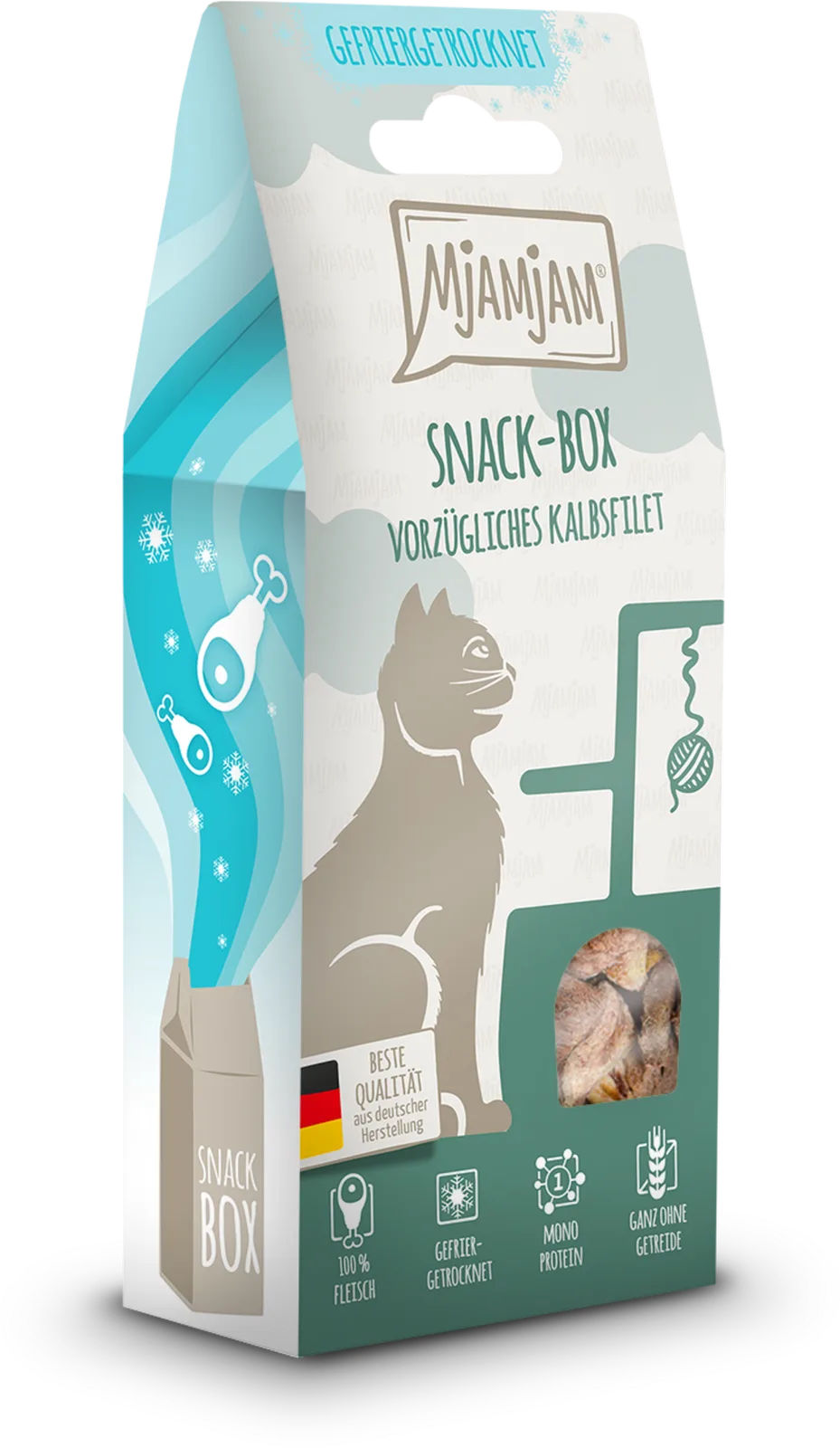 Snackbox Kalbsfilet - 35 g von MjAMjAM – Produktfoto