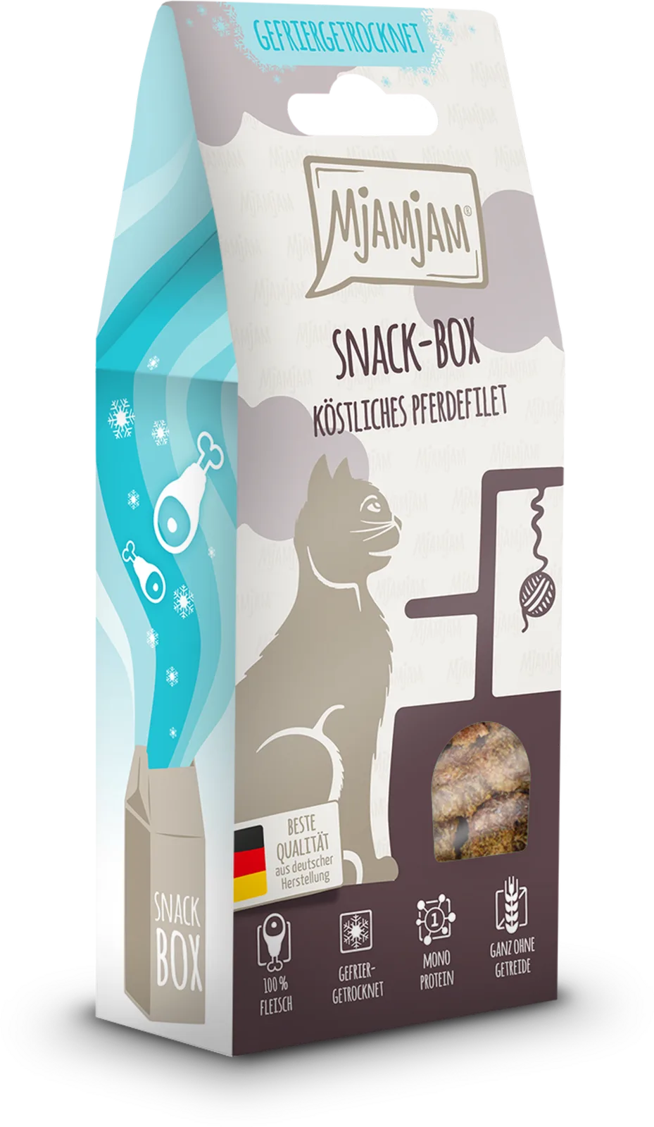 Snackbox Pferdefilet - 40 g von MjAMjAM – Produktfoto