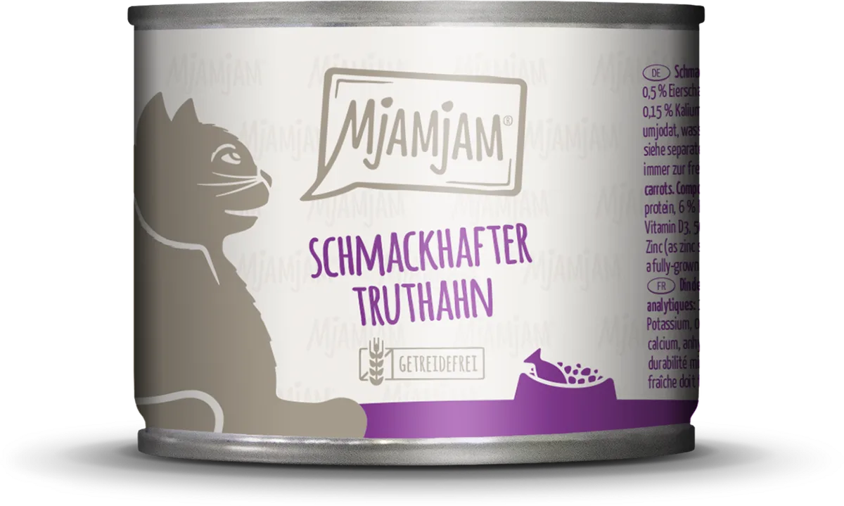 Truthahn und Karotten - 200 g von MjAMjAM – Produktfoto