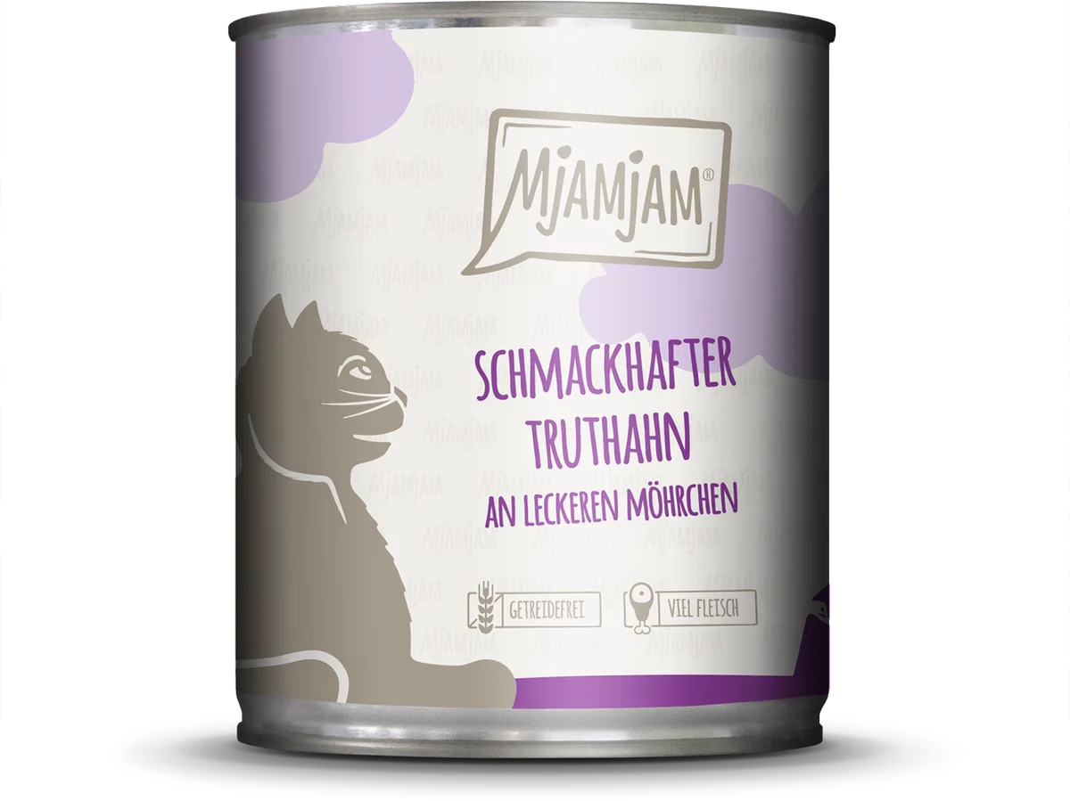 Truthahn und Karotten - 800 g fra MjAMjAM – produktbillede