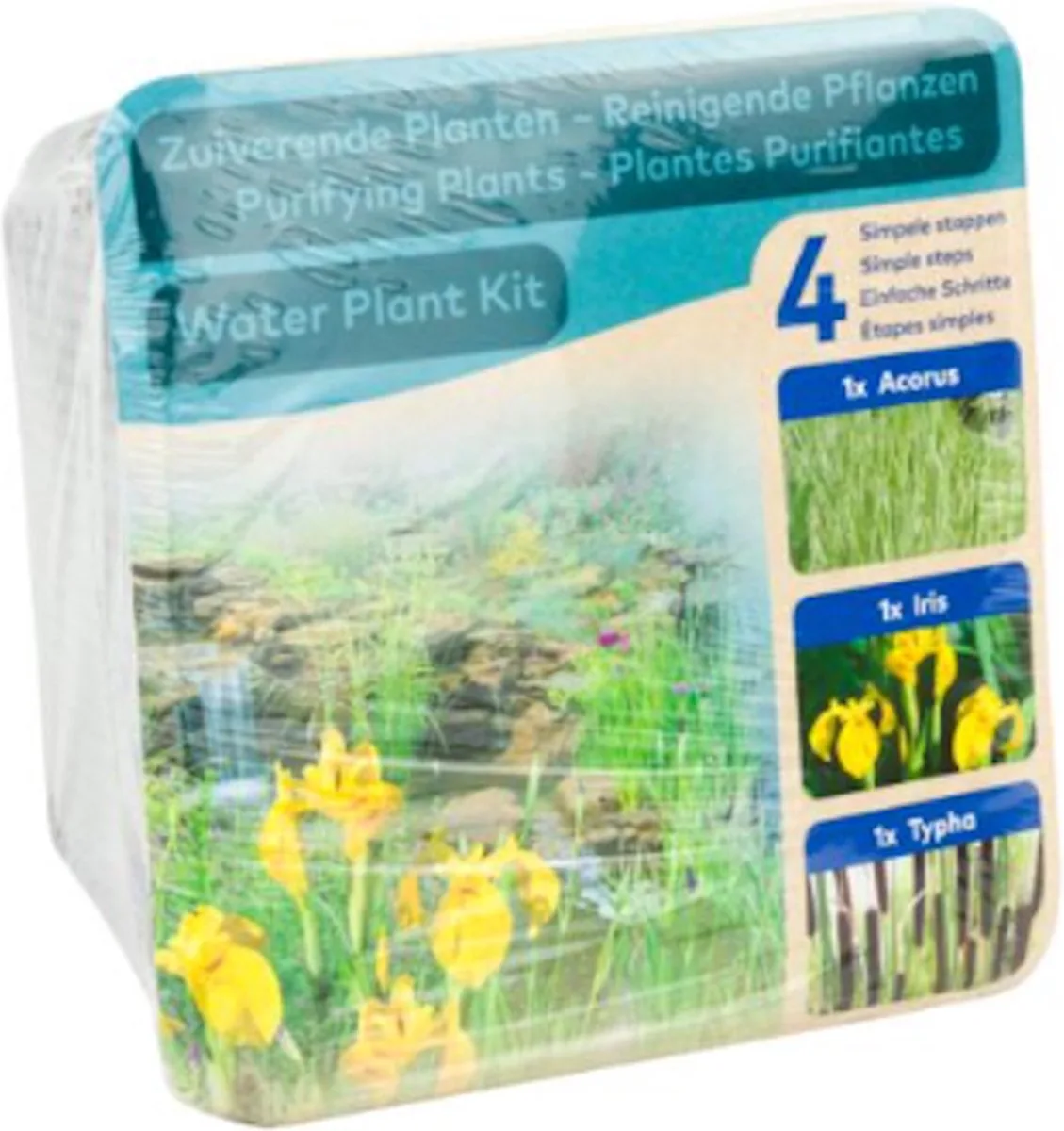 Droogverpakking Vijverplant Zuiverend från Moerings i Brun – produktbild