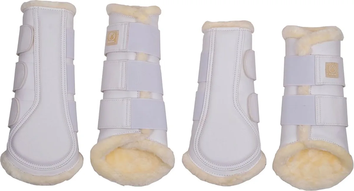 Beenbeschermers Montar Tech de Montar en Blanc – photo produit